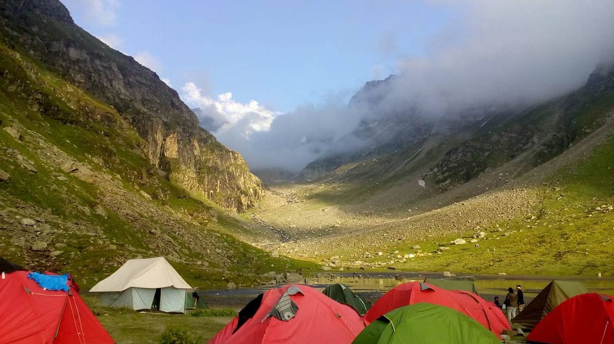 Camping in Sethan & Hampta Valley